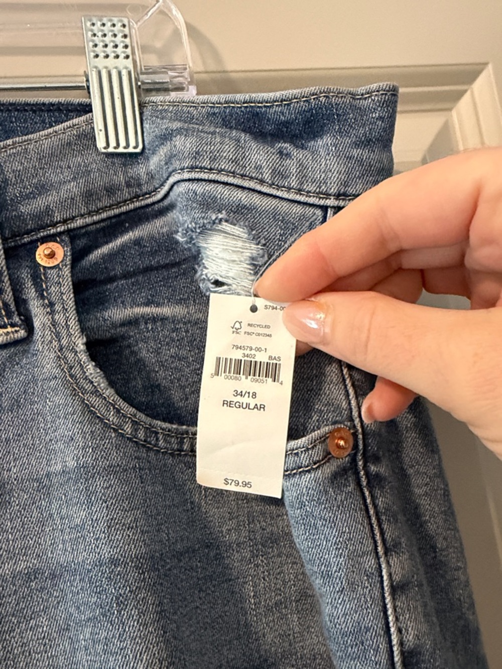 Gap Skinny Mid Rise Stretch Jeans - Picture 2 of 4